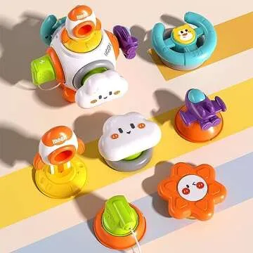 Montessori Sensory Toys for Toddlers - Travel Busy Board