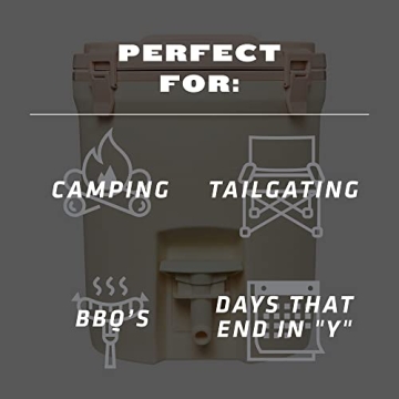 STANLEY Fast-Flow Water Jug 2 Gallon Cream Insulated