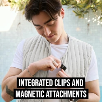 Dual Wireless Microphones with Charging Case for Smartphones