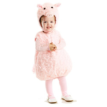 Charming Pig and Piglet Costume for Little Ones in Soft Plush Material