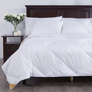 puredown Lightweight Goose Down Comforter for All Seasons