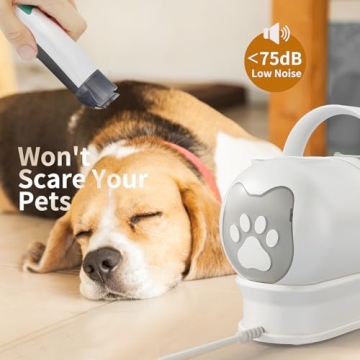 Ultimate 8VR Dog Grooming Kit for Easy Grooming and Cleanup