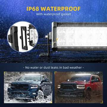 DWVO 52 Inch LED Light Bar for Off-road Adventures