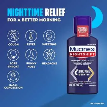 Mucinex Maximum Strength Sinus-Max Relief Liquid Pack of 2