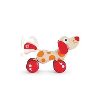 Hape Walk-A-Long Puppy Wooden Pull Toy