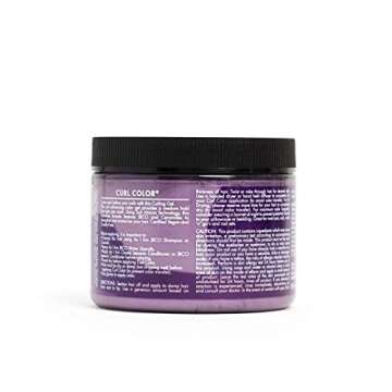 As I Am Curl Color - Passion Purple - 6 ounce - Color & Curling Gel - Temporary Color - Medium Hold ...