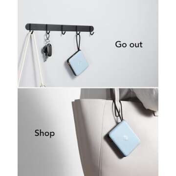 VRURC Portable Charger with Built-in 4 Cables for Fast Charging