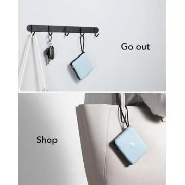 VRURC Portable Charger with Built-in 4 Cables for Fast Charging