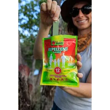 Natural Mosquito Repellent Bands for All Ages - 12 Pack
