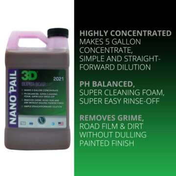 3D Super Concentrated Soap - Heavy Duty Industrial & Commercial Use 64oz.