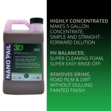 3D Super Concentrated Soap - Heavy Duty Industrial & Commercial Use 64oz.