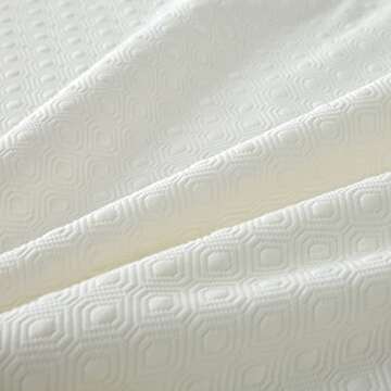 Waterproof RV Bunk Mattress Protector for 30 x 75 Narrow Twin or Camper Bed Cooling Bamboo Viscose Jacquard Cot Size Matress Cover