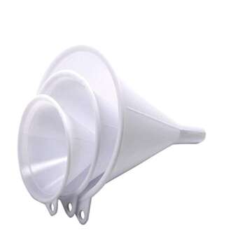 Norpro Funnel Set of 3 (Pack of 2) – Effortless Liquid Transfer for Home and Restaurant Use