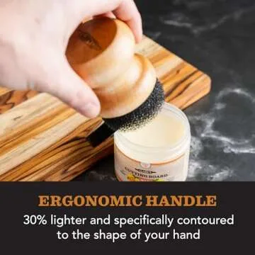 CLARK'S Ergonomic Oil & Wax Applicator for Wood