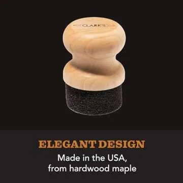 CLARK'S Ergonomic Oil & Wax Applicator for Wood