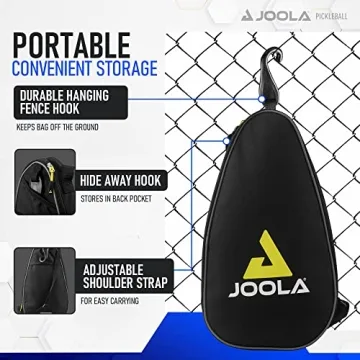 Compact JOOLA Vision Duo Pickleball Bag for Paddles