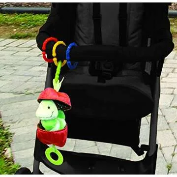 Nuby Linkables Teether Toy - (18-Pack) Multicolor Teether Accessories - Baby Teething Toy for 3+ Months