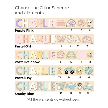 Personalized Wooden Name Puzzle for Toddler Gifts