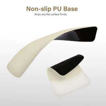 MOSISO Ergonomic Wrist Rest for Mouse Pad & Keyboard