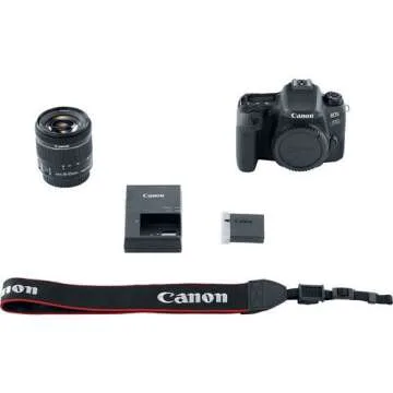 Canon EOS 77D DSLR Camera - 18-55mm Starter Bundle