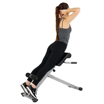 Compact Sunny Health & Fitness Roman Chair for Home Workouts