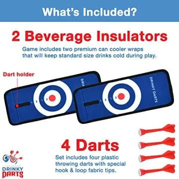 Drinky Darts Beer Game - Fun Drinking Challenge for Parties