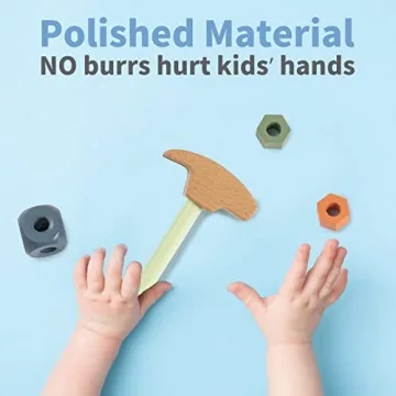 ROBOTIME Kids Tool Bench - Safe Educational Play Set for Toddlers