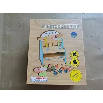 ROBOTIME Kids Tool Bench - Safe Educational Play Set for Toddlers