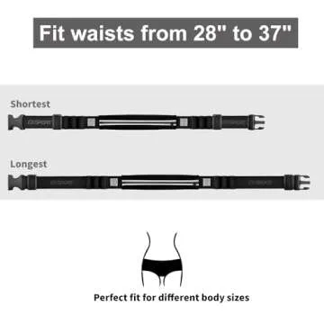 RJ-Sport Triathlon Belt - Lightweight Running Accessory