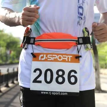RJ-Sport Triathlon Belt - Lightweight Running Accessory