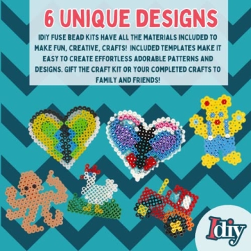 Sculpt Pro 2,000 Piece Biggie Fuse Bead Kit for Kids