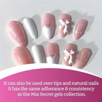 Mia Secret Bio Builder Gel 0.5 fl oz Perfect Pink