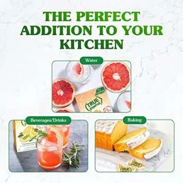 True Grapefruit Sachet Packets - 32 Count Delicious Flavor Enhancer