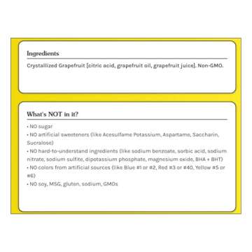 True Grapefruit Sachet Packets - 32 Count Delicious Flavor Enhancer