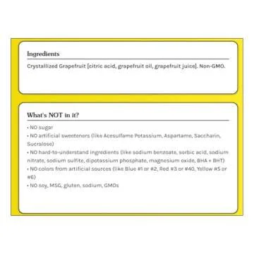 True Grapefruit Sachet Packets - 32 Count Delicious Flavor Enhancer