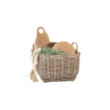 Kouboo Handwoven Rattan Basket - Stylish Storage Solution