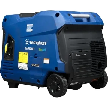 Westinghouse 5000 Peak Watt Generator - Dual Fuel, Quiet, Portable