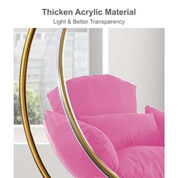 Bubble Swing Chair for Modern Living Room Decor