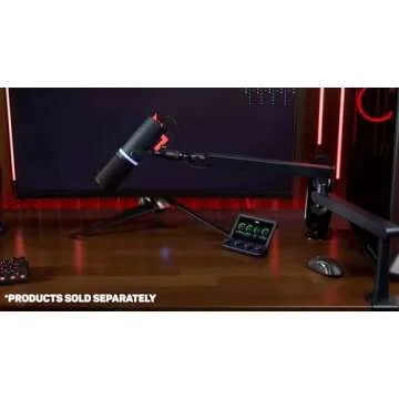 BEACN Mix USB C Audio Controller | Windows and MacOS Audio Mixer for Gaming or Work| 4-Channel Audio Control with 5" Full-Color Display & Precision Knobs | Drag-and-Drop Customization (Dark)