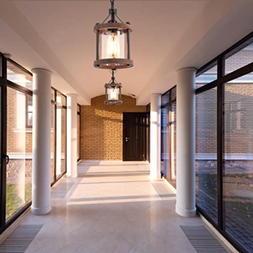 SGLfarmty Rustic Pendant Lights for Kitchen Island