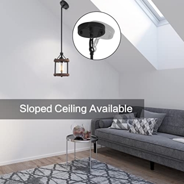 SGLfarmty Rustic Pendant Lights for Kitchen Island