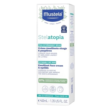 Mustela Stelatopia Eczema-Prone Baby Face Cream 1.35 Oz