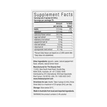 Beauty Chef Well Spray | Immune Support Probiotic Spray