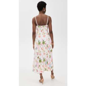 MINKPINK Gracie Panel Midi Dress - Tropical Chic Style