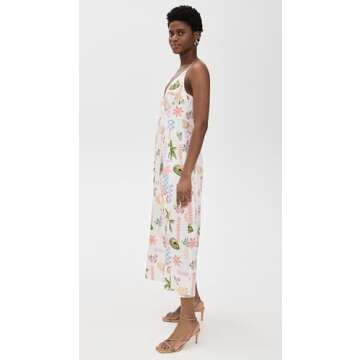 MINKPINK Gracie Panel Midi Dress - Tropical Chic Style