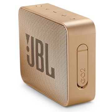 JBL GO2 - Waterproof Ultra Portable Bluetooth Speaker - Champagne