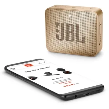 JBL GO2 - Waterproof Ultra Portable Bluetooth Speaker - Champagne