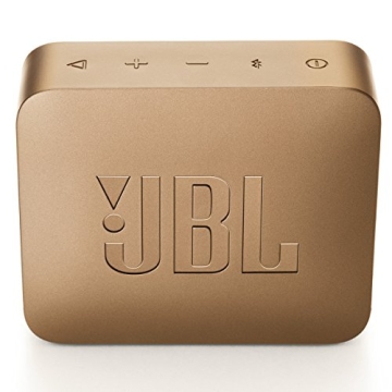 JBL GO2 - Waterproof Ultra Portable Bluetooth Speaker - Champagne