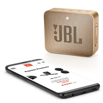 JBL GO2 - Waterproof Ultra Portable Bluetooth Speaker - Champagne