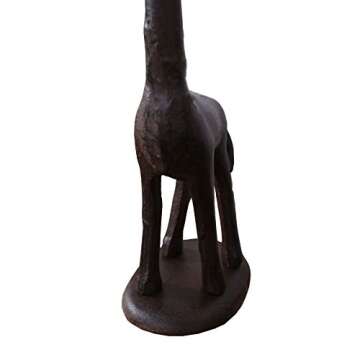 Ogrmar Giraffe Cast Iron Paper Holder for Kitchen & Bath